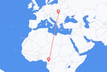 Vols de Yaoundé, le Cameroun à Debrecen, Hongrie