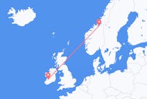 Flights from Shannon, County Clare, Ireland to Trondheim, Norway