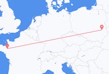 Loty z miasta Rennes do miasta Lublin