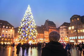 Visita guiada familiar privada de Estrasburgo y el mercado navideño