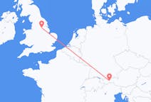 Flights from Doncaster, England to Innsbruck, Austria