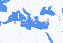 Flyreiser fra Biskra, Algerie til Adana, Tyrkia