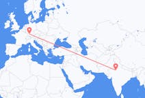 Flights from Jaipur, India to Stuttgart, Germany