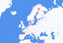 Flights from Rovaniemi, Finland to Lourdes, France