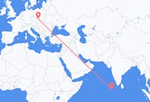 Flights from Dharavandhoo, Maldives to Ostrava, Czechia