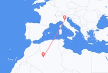 Flyreiser fra Timimoun, Algerie til Bologna, Italia