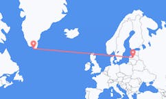 Flights from Riga to Nanortalik