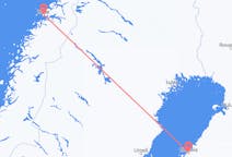 Vols depuis la ville de Bodø vers la ville de Kokkola