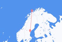 Fly fra Sundsvall til Tromsø