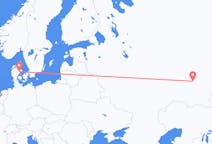 Flights from Ufa, Russia to Aarhus, Denmark