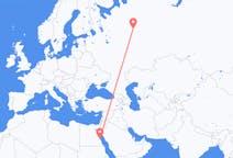 Flights from Marsa Alam, Egypt to Syktyvkar, Russia