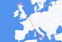 Flüge von Inverness, Schottland nach Catania, Italien