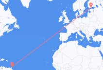 特立尼达和多巴哥出发地 多巴哥岛飞往特立尼达和多巴哥目的地 赫尔辛基的航班