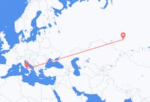 Flights from Kemerovo, Russia to Naples, Italy