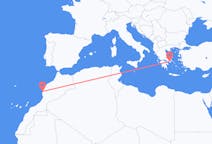 Vluchten van Essaouira, Marokko naar Athene, Griekenland