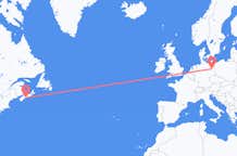 Flyg från Halifax till Berlin, Maryland