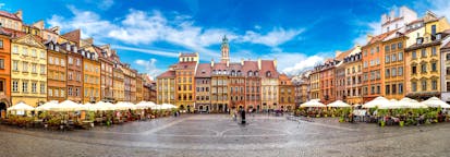 Flights from Warsaw, Poland to Europe