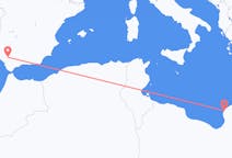 Flyreiser fra Benghazi, til Sevilla