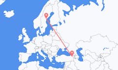 Flights from Kramfors Municipality, Sweden to Kars, Turkey