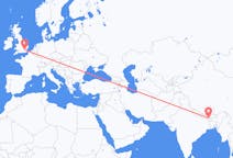 Flights from Bhadrapur, Mechi, Nepal to London, England