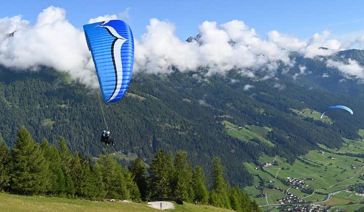 Paragliding og tandemflyvninger i Stubaital