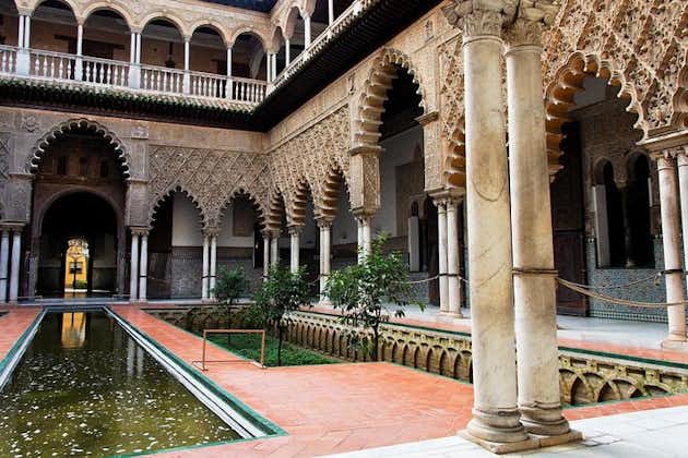 Visite touristique de Séville : le Palais royal de l'Alcazar, la Plaza de Espana, la cathédrale de Séville et le quartier de Santa Cruz