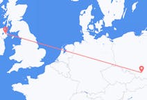 Flights from Kraków, Poland to Belfast, Northern Ireland