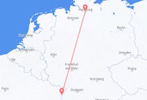 Flyreiser fra Hamburg, Tyskland til Strasbourg, Frankrike