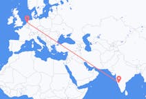 Flyreiser fra Hubli-Dharwad, India til Amsterdam, Nederland