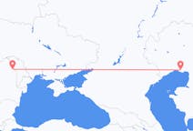 Flyreiser fra Atyrau, Kasakhstan til Iași, Romania
