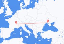 Flights from Kherson, Ukraine to Lyon, France