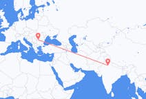 印度出发地 新德里飞往印度目的地 克拉約瓦的航班
