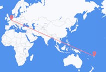 Flyg från Savusavu, Fiji till Bryssel, Belgien