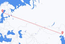 Flights from Shenyang, China to Umeå, Sweden