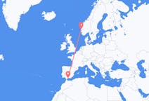Flights from Málaga in Spain to Bergen in Norway