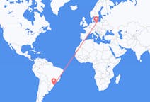 Flyreiser fra Florianópolis, Brasil til Szczecin, Polen