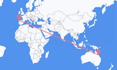 Flüge von Hamilton Island (Queensland), nach Santiago De Compostela