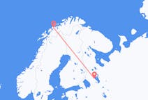 Flights from Petrozavodsk, Russia to Tromsø, Norway