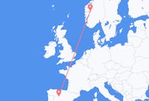 Flights from Valladolid, Spain to Sogndal, Norway