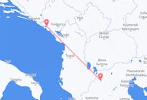 Vluchten van Tivat naar Kastoria