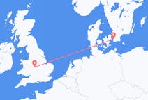 Flug frá Malmö, Svíþjóð til Birmingham, Englandi
