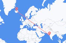 Flüge von Mumbai, Indien nach Akureyri, Island