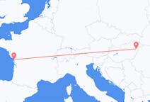 Flyrejser fra Debrecen, Ungarn til La Rochelle, Frankrig