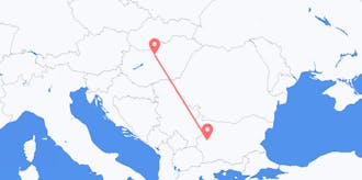 Flights from Hungary to Bulgaria
