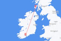Vluchten van Cork naar Islay