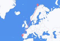 Flyg från Tromsö till Lissabon