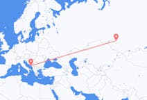 Flyrejser fra Novosibirsk, Rusland til Dubrovnik, Kroatien