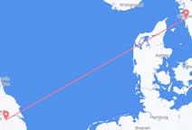 出发地 瑞典哥德堡前往英格兰的唐卡斯特的航班