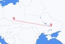 Vluchten van Katowice naar Dnipro