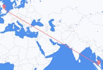 Flights from Kuala Lumpur, Malaysia to Doncaster, England
